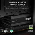 thumbnail image 2 of Fuente  Corsair HX1500I 1500W 80 Plus Platinum Modular, 2 of 3
