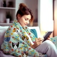 thumbnail image 4 of Cute Cat Blanket for Cat Lovers Ultra Soft Cozy Warm Flanne Cat Throw Blankets Bedding Gifts for Girls Women Men Kids Adults 50"x40", 4 of 6