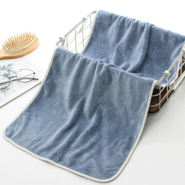 Toallas de baño de poliéster premium | Altamente absorbentes y de secado rápido | Toallas suaves y sin pelusa para baño, spa, hogar o invitados.