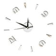 thumbnail image 5 of Nikou Adhesivo de Reloj de Pared decoración de Reloj Adhesivo de Espejo acrílico, Pared 1mm DIY Moderno hogar Oficina habitación(Astilla), 5 of 5