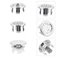 thumbnail image 4 of 15pcs baño fregadero Cubiertas de agujero de baño lavabo lavabo desbordamiento anillo accesorios accesorios, 4 of 5