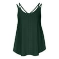 thumbnail image 5 of aidice Tank Tops for Women Eyelet Round Neck Sleeveless Loose Tops Comfy Casual Solid Color Summer Tshirts, 5 of 6