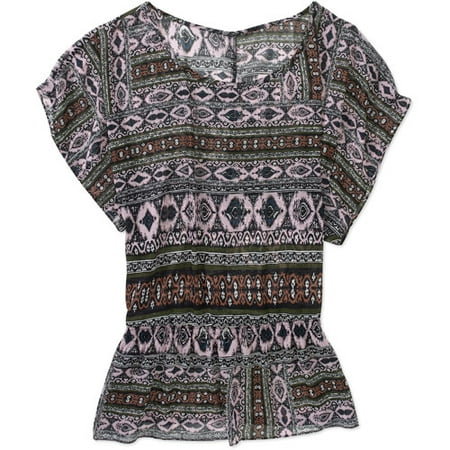 Susie Rose Juniors Plus Dolman Sleeve To