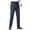 Dark Gray, variant on Wrtxtat Men's Skinny Pants Midweight Warm Fleece Lined Pants Slim Fit Casual Pants with Pockets Comfy Stretchable Flat Front Slacks Big and Tall Dark Gray XXXL