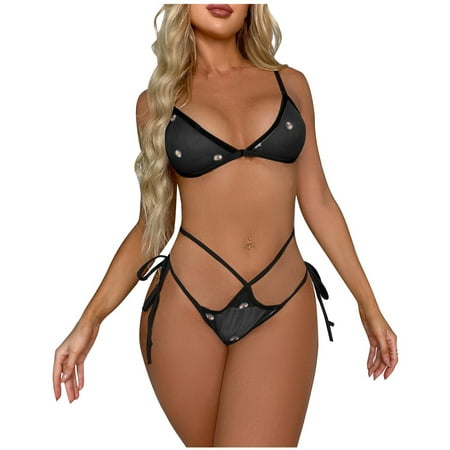 

Women Sexy Eyelash Lace bodysuit Gothic Black Bustiers Garter Belt Lace Up Outfits Mesh Nightgown Babydoll Lingerie Set Mini Babydoll One Piece Push Up Hoodie Sweatshirt Damen Oversize