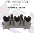 thumbnail image 5 of Dyson Accessory Companion, Wall Mount Organizer, Tool Holder For V15 V12 V10 V8 V7 Attachments, Expandable Storage, 360 Degree Rotatable Sockets, 5 of 5