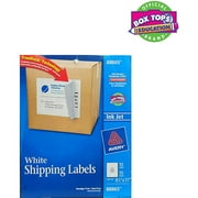 Avery Shipping Inkjet Label, White, 10ct