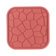 thumbnail image 2 of Mantel Individual Bearachild cuadrado antideslizante resistente al calor rojo, 2 of 6