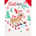 thumbnail image 3 of Rudolph Girls Exclusive Long Sleeve Top & Long Pants ,2-Piece Pajama Set Sizes 4-12, 3 of 3