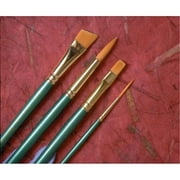 Princeton Brush 4350FB-4 Good Synthetic Sable Watercolor and Acrylic Brush Filbert 4
