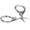 Silver, variant on NFTIGB Stainless Steel Sewing Scissors, Portable Thread Embroidery Tailor Handicraft Scissors, Antique Copper, 2.36 inches / 60 mm Length, Pointed Tip Style, Lightweight Design, 1 Count [cite: 1, 12]