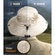 thumbnail image 4 of UPF 50+ Beach Hat Women, Sun Hat Men, Safari Hats, Beach Hats for Women Packable, 4 of 5