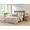 thumbnail image 2 of Home Trends 5-piece Beige Dobby Comforter Set, 2 of 6