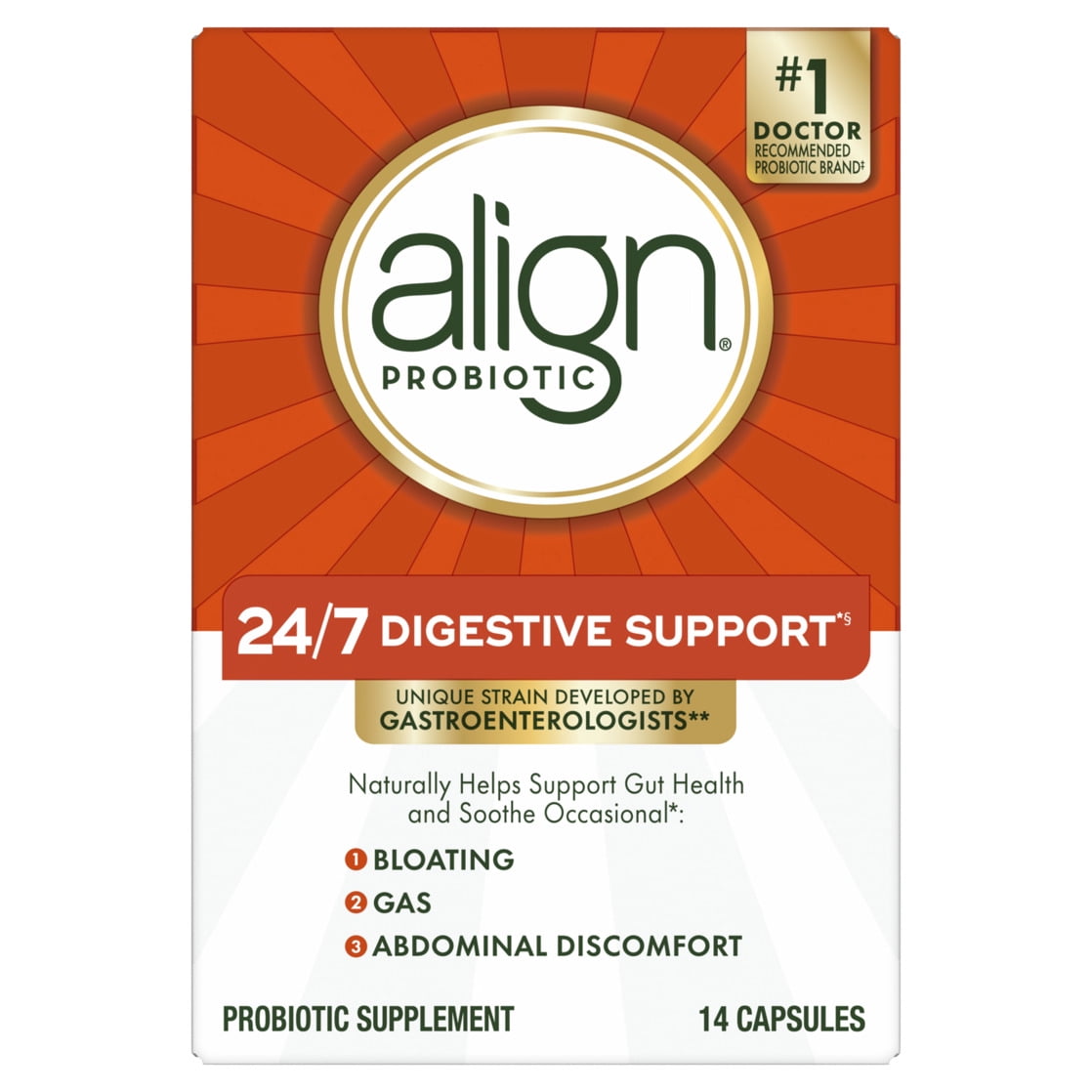 健康・医学 Aligner generation Align Probiotic Extra Strength Probiotics for Women and Men - 21