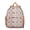 Orange-18, variant on Abstract Vintage Geometric Hippie Retro Style Breathable Padded Backpack
