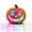 Orange-B, variant on Plastic Pumpkins,Jack O Lantern,LED Carved Halloween Pumpkin Light,Warm White Glowing Plastic Jack O Lantern Indoor Outdoor Home Porch Yard Party Decor(Orange-A 13.77*9.84*9.84in)