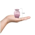 thumbnail image 3 of JAGASY Pink Flamingo Couple Urn for Human Ashes - Memorial Tiny Urn for Ashes Adult Male & Female - Funeral Keepsake Small Urns for Mother & Father - Pink Urns for Cremation - (3 Inch), 3 of 7