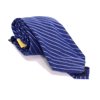 Michael Kors Mens' Neck Tie One Baldwin Melange Striped Silk   Blue One Size