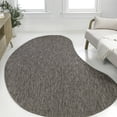 thumbnail image 5 of JONATHAN Y SHAPES 8 x 10 Area Rug, Evan Rustic Organic Curve - Brown, SHP102E-8, 5 of 8