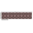 thumbnail image 3 of Ambesonne Snakeskin Print Fabric by the Yard Upholstery, Fashion Type Motif, 10 Yards, Mauve Taupe Dark Mauve, 3 of 5