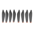 thumbnail image 2 of Hélices para dron con rayas de doble cara, flexibles, de plástico resistente, de una sola pala, 75 x 17 mm, 6030F, para Mini 3 Pro, punta naranja, 2 of 14