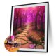 thumbnail image 2 of Cuadros Decorativos 5D bricolaje ronda completa taladro diamante pintura bosque camino Kit decoración del hogar (QQ298) Wdftyju de costura negro 4 estilos, 2 of 9