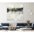 thumbnail image 4 of "Neutral Horizon Line I" Fine Art Giant Canvas print 54"x54", 4 of 6