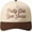 Brown, variant on Pretty Girls Love Jesus Embroidered 100% Cotton 5-Panel Trucker Hat for Women & Men