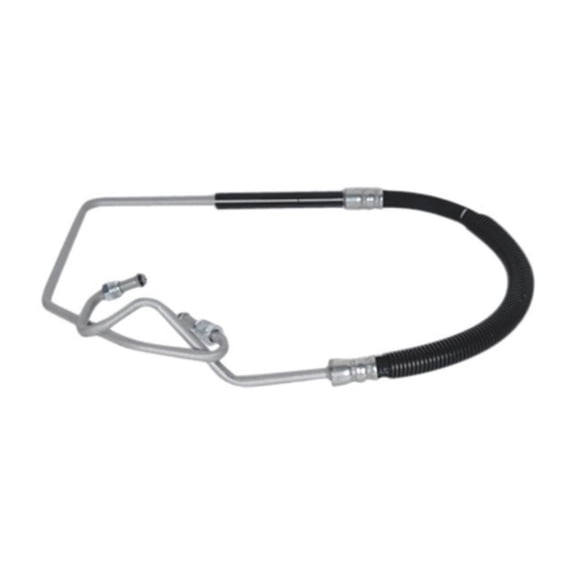 KarParts360 For Chevy Express 2500/3500 2006-2017 Power Brake Booster Inlet Hose | Rubber And Steel | Threaded Nut End 1 | 0.38 Inches Outside Diameter | 0.3 Inches Inside Diameter | For 25925452