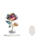 thumbnail image 2 of Decoraciones para San Valentín, regalos para San Valentín, adornos de rosas con base, decoración de mesa, decoración de San Valentín, decoraciones acrílicas., 2 of 6