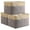 Gold&Grey-3PCS/Extra Jumbo - 20.5Lx15.7Wx13.8H, variant on Storage Basket For Organizing - Fabric Large Cubes 3 Pack 16x12x12 Inch Baskets Cube Bin Shelves Organizer Closet Cloth Gift (gold & Grey)
