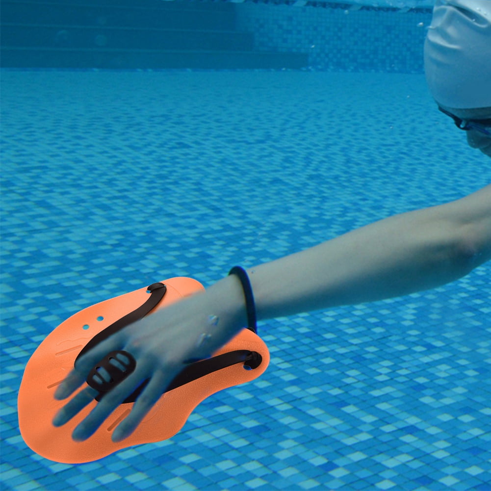 LYUMO 1 Pair Swimming Diving Hand Fins Paddles bed Training Fin