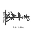 thumbnail image 3 of Outdoor Hooks For Hanging, Bird Feeder Hook, Wind Chime Hanger Heavy Duty Rust Proof Wall Hook Bracket for Plants, Feeders, Lanterns & Wind Chimes, 3 of 6