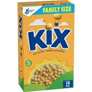 Kix, Whole Grain Breakfast Cereal 18 oz (Pack of 4)