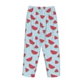 thumbnail image 5 of Xecao Watermelon Women's Straight Lounge Pajama Pants: The Epitome of Relaxed Sleepwear, 5 of 9