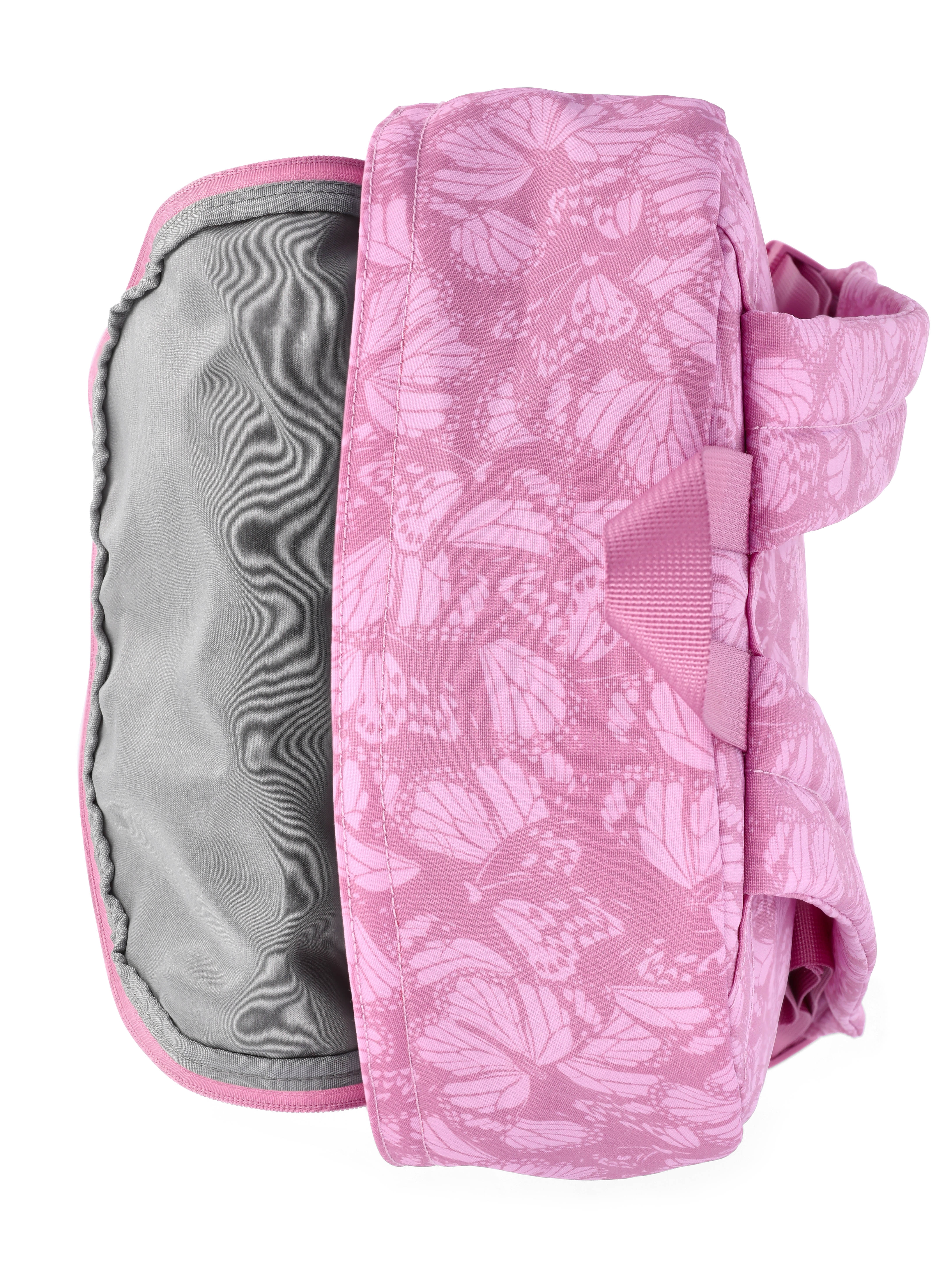 No Boundaries Women's Dome Backpack, Rosy Lilac Butterfly