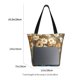 thumbnail image 3 of Fotbe Rustic Daisy Mason Jars Bolsa de Playa con Estampado, Bolsa de Hombro, Bolsa de Mano Espaciosa, Bolsa de Viaje Ligera, Bolsa de Compras Versátil, 3 of 6