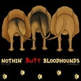 thumbnail image 3 of CafePress - Nothin' Butt Bloodhounds Men's Dark Pajamas - Men's Dark Loose Fit Cotton Pajama Set, 3 of 7