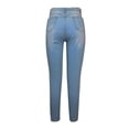 thumbnail image 4 of Aayomet Skinny Jeans For Women Women's High Rise Bold Boot Jean,Blue L, 4 of 4