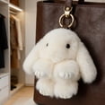 thumbnail image 5 of Bunnylulu Keychain with Box, Bunny Keychain with Tin, BunnyCute Plush Key chain, 5 of 5