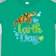 thumbnail image 4 of Inktastic Earth Day Sea Turtle and Hearts Boys or Girls Toddler T-Shirt, 4 of 5