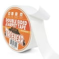 thumbnail image 1 of TAPEBEAR Heavy-Duty Double Side Carpet Tape White, 2-Inch x 20 Yards Carpet Tape for Rug, Wood, Floor, Residue-Free Rug Tape, Multipurpose Gripper Non Slip Tape, 50mm*18m, 2Rolls, 1 of 6
