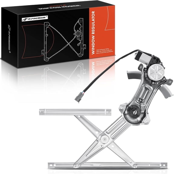 A-Premium Power Window Regulator and Motor Assembly Replacement for Ford Mustang 1994-2004 Front Right Passenger Side