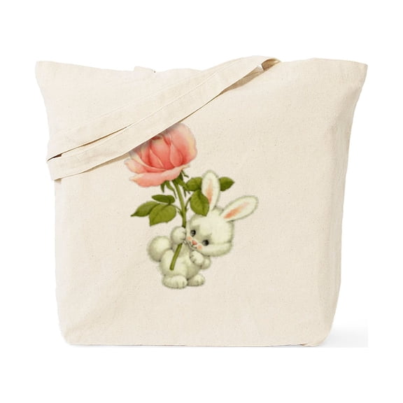 CafePress - A Rose For Easter Tote Bag - Unisex Canvas Tote Bag, Beige, 1-Piece