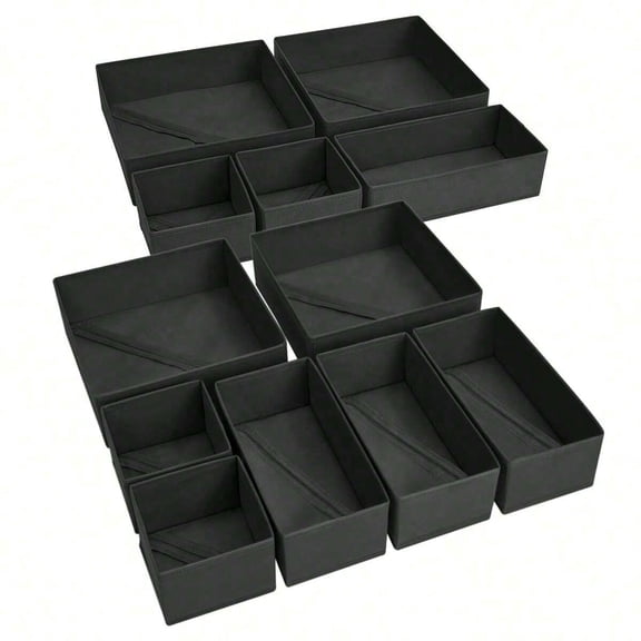 Minimalist Foldable Fabric Storage Box Wardrobe Underwear Organizer
