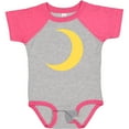 thumbnail image 3 of Inktastic Cute Yellow Moon Boys or Girls Baby Bodysuit, 3 of 5
