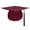 Wine Red, variant on Hats For Women Beret Red Classic For High School Bachelor Master Unisex Adult Grad Graduation Decorations Kit Womens Hats
