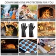 thumbnail image 3 of Miangastore Cooking Gloves Neoprene 1 Pair 14 Inches, 3 of 9