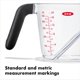 thumbnail image 5 of Vaso medidor OXO Good Grips para 2 tazas, angulado, sin BPA, 5 of 7