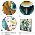 thumbnail image 3 of Designart "Grizzly Bear Collage A Creative Display" Animals Framed Wall Art - Traditional Yellow Bear Bedroom Framed Canvas Wall Art, 3 of 6